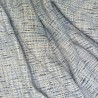 Твид голубой меланж с легким золотистым люрексом
