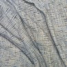 Твид голубой меланж с легким золотистым люрексом
