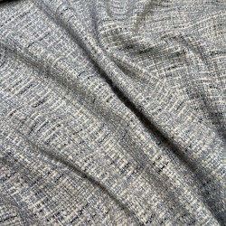 Твид серый меланж с легким золотистым люрексом