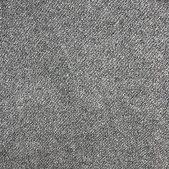 Ткань пальтовая серый меланж, с шерстью в составе