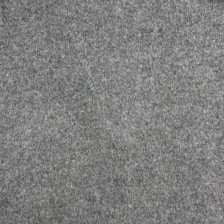 Ткань пальтовая серый меланж, с шерстью в составе