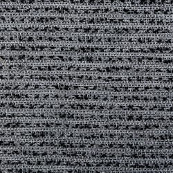 Чёрно-серый меланжевый твид