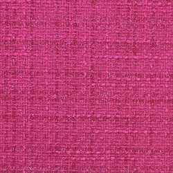 Твид однотонный классический цвета фуксии с блестящей нитью в тон