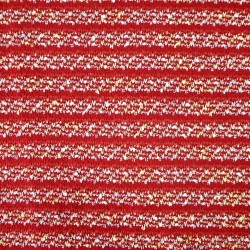 Трикотаж с вплетенными атласными лентами