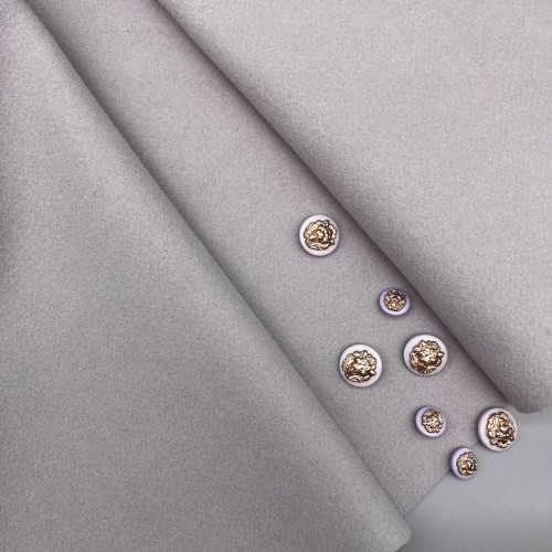 Ткань пальтовая сиренево-серый светлый