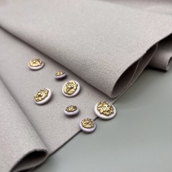 Ткань пальтовая сиренево-серый светлый