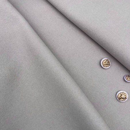 Ткань пальтовая сиренево-серый светлый