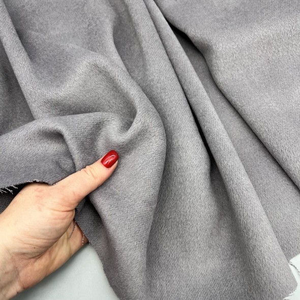 Ткань пальтовая мышиный серый