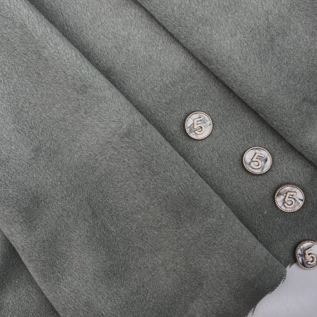 Ткань пальтовая темная оливка