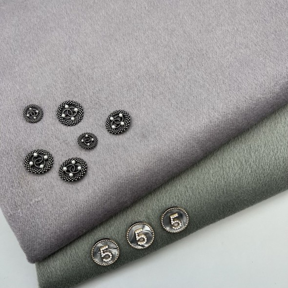 Ткань пальтовая темная оливка