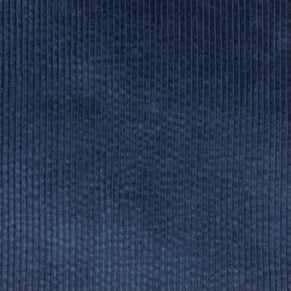 Вельвет хлопковый насыщенного сине-бирюзового оттенка