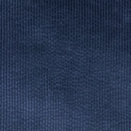 Вельвет хлопковый насыщенного сине-бирюзового оттенка