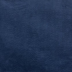 Вельвет хлопковый насыщенного сине-бирюзового оттенка