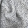 Трикотаж костюмно-пальтовый светло-серый меланж