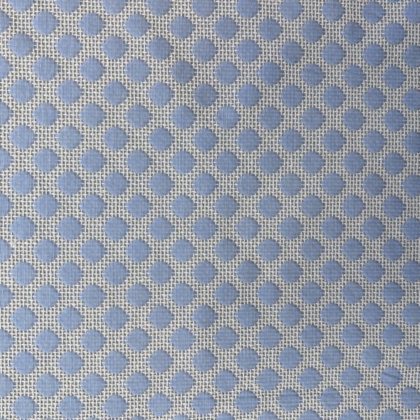 Ткань хлопок жаккардовый голубой