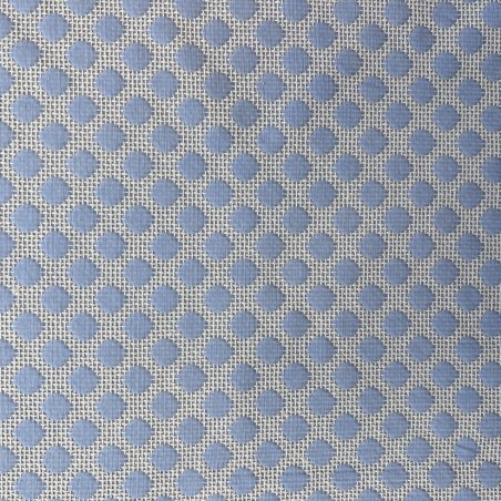 Ткань хлопок жаккардовый голубой