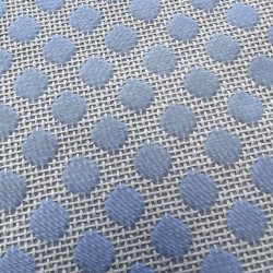 Ткань хлопок жаккардовый голубой
