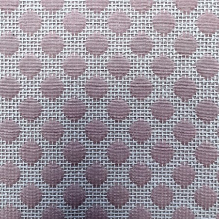 Ткань хлопок жаккардовый розовый