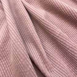 Вельвет хлопковый пыльно-розовый
