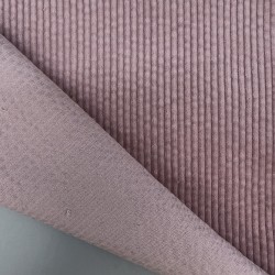 Вельвет хлопковый пыльно-розовый