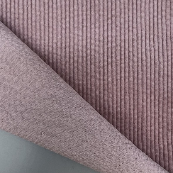 Вельвет хлопковый пыльно-розовый