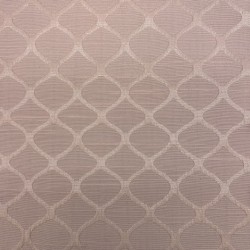 Жаккард хлопковый двухсторонний с узором, персиково-розовый