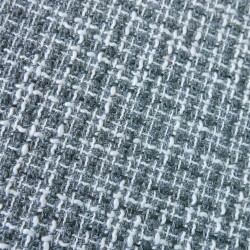 Твид серый с молочными нитями