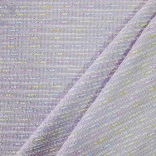 Твид с радужными буклированными нитями