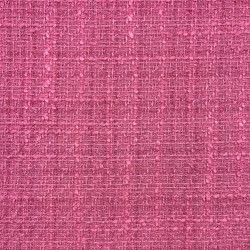 Твид однотонный классический цвета светлой фуксии с блестящей нитью в тон