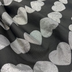 Жаккард с сердцами