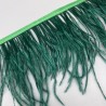 Перья натуральные, изумрудные, 11 см