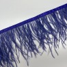 Перья натуральные, васильково-синие, 11 см