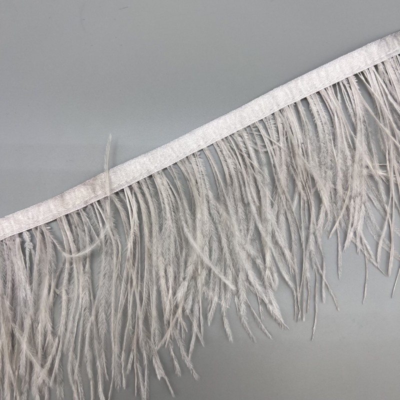 Перья натуральные, светлый бежевый, 9 см