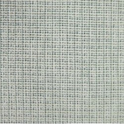 Твид хлопковый молочный с вплетениями чёрных нитей