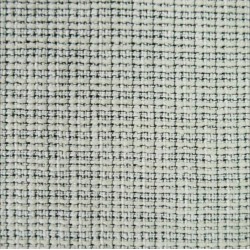Твид хлопковый молочный с вплетениями чёрных нитей