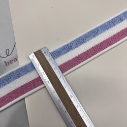 Лампасы трикотажные для шитья, с люрексом, 3 см