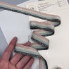 Лампасы трикотажные для шитья, с люрексом, 2,5 см