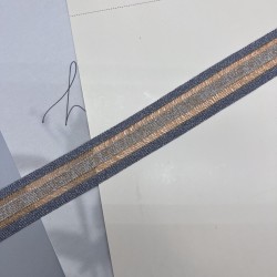 Лампасы трикотажные ажурные, 3 см