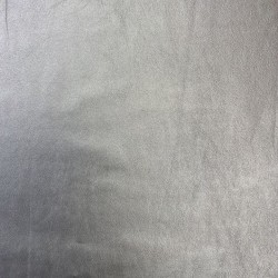 Экокожа на трикотажной основе, тонкая, цвет темное серебро