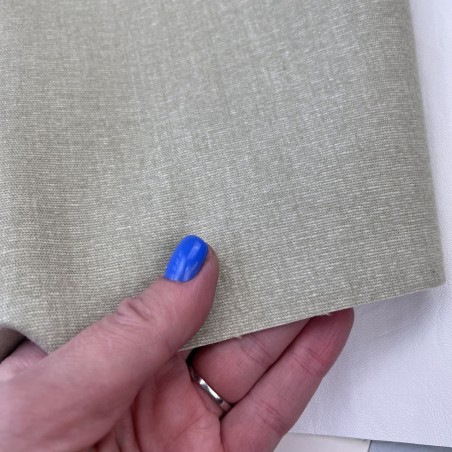 Экокожа белая матовая на текстильной основе