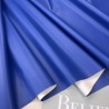 Экокожа на трикотажной основе, ярко-синяя