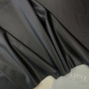 Экокожа на трикотажной основе, черная