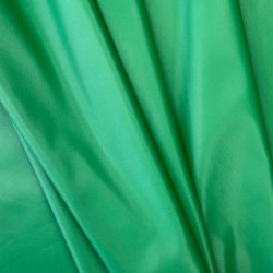 Экокожа на трикотажной основе, ярко-зелёная