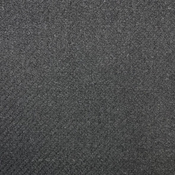 Ткань пальтовая крупное диагональное плетение, серая