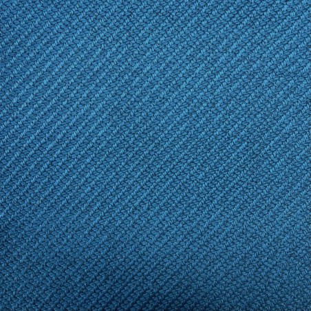Ткань пальтовая крупное диагональное плетение, бирюзовая