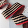 Тесьма трикотажная в полоску, 4 см