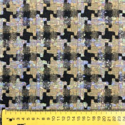 Ткань твид с шерстью в травянисто-зеленых тонах.