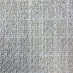 Ткань твид белый приглушенный матовый