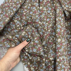 Хлопок фланель с принтом