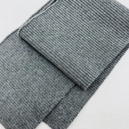 Подвязы трикотажные однотонные серые, 11см